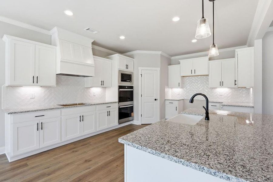 Furnished interior view inside a new home in , Monroe (Image 11).