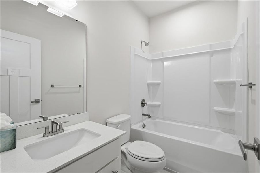 Furnished interior view inside a new home in , Sugar Hill (Image 6). Furnished interior view inside a new home in , Sugar Hill (Image 6).
