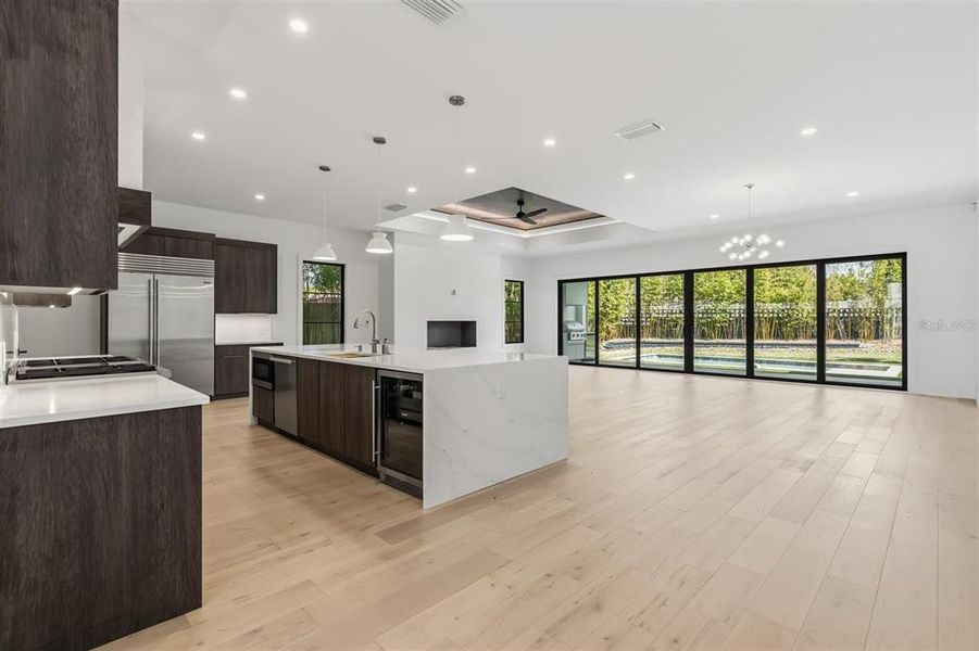 Furnished interior view inside a new home in , Winter Park (Image 18).