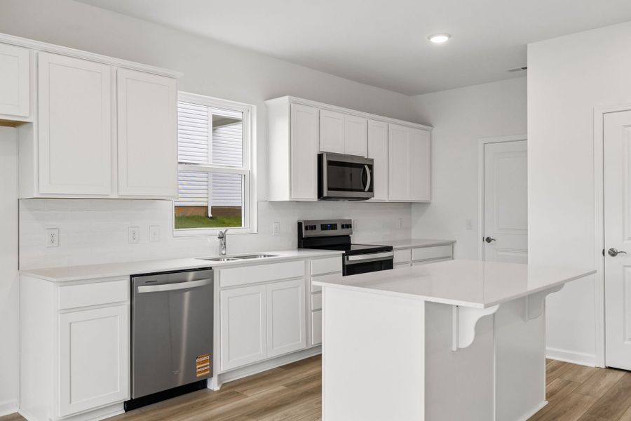 Furnished interior view inside a new home in Highlands of Carter's Station, Columbia (Image 14).