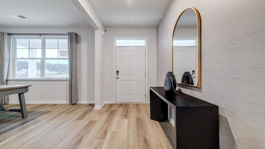 Furnished interior view inside a new home in The Retreat at East Argent, Ridgeland (Image 6). Furnished interior view inside a new home in The Retreat at East Argent, Ridgeland (Image 6).