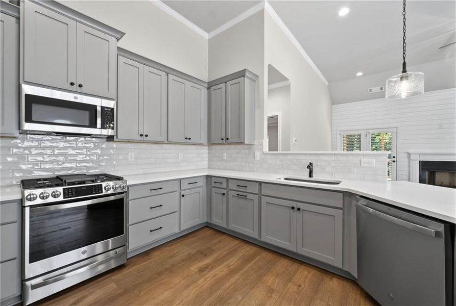 Furnished interior view inside a new home in , Loganville (Image 14).