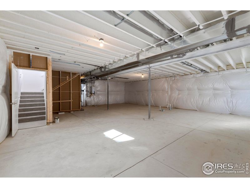 In-progress construction of a new home in Granary, Johnstown, CO (Image 25).