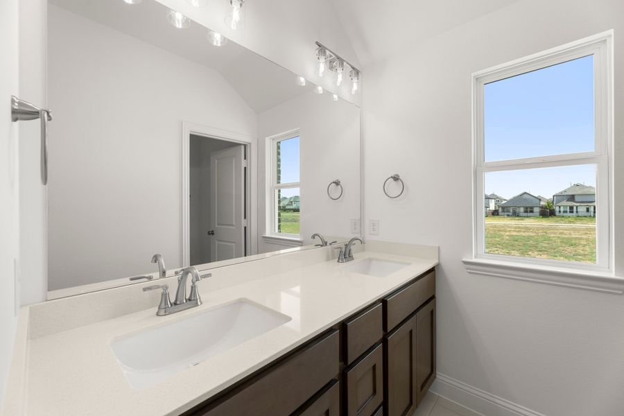Furnished interior view inside a new home in Creekside, Royse City (Image 15).