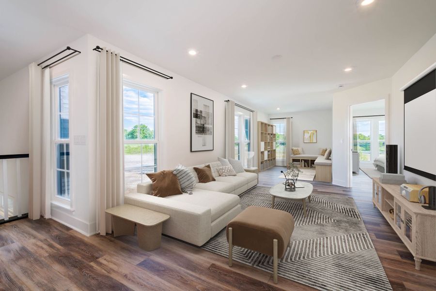 Representative furnished interior of a home built from the Margot by Fischer Homes in Veranda Manor, Canton (Image 10). Representative furnished interior of a home built from the Margot by Fischer Homes in Veranda Manor, Canton (Image 10).