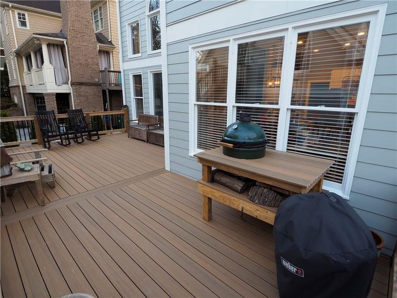 Exterior details and patio area of a home in , Brookhaven (Image 27).
