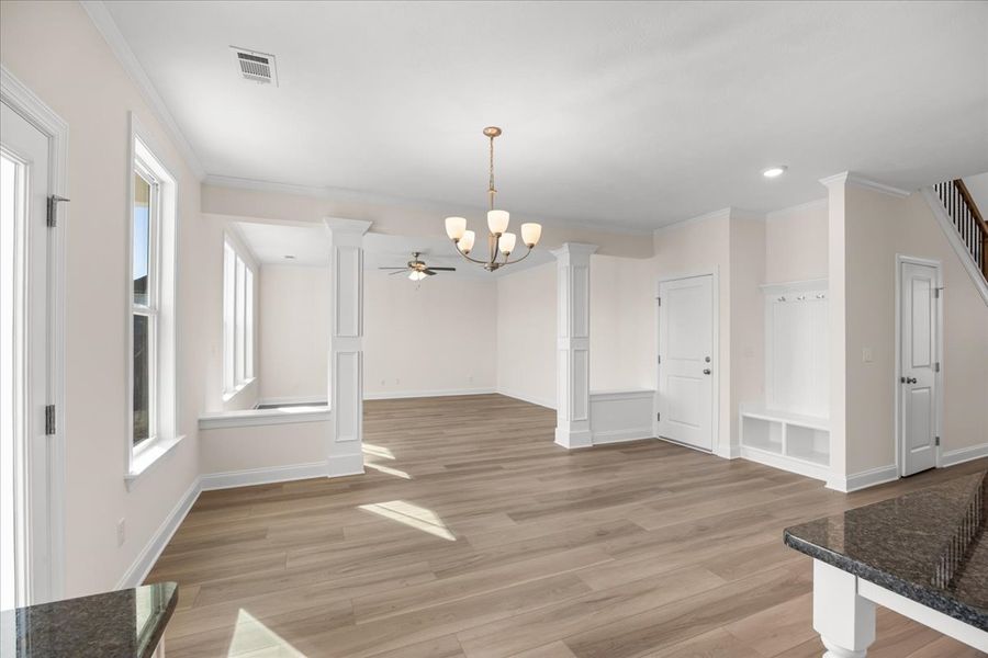 Spacious, unfurnished interior of a new home in Tillery Park, Grovetown (Image 16).