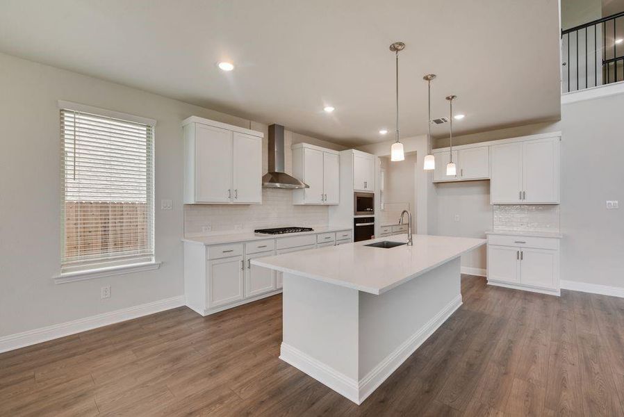 Furnished interior view inside a new home in Sutton Fields, Celina (Image 9).
