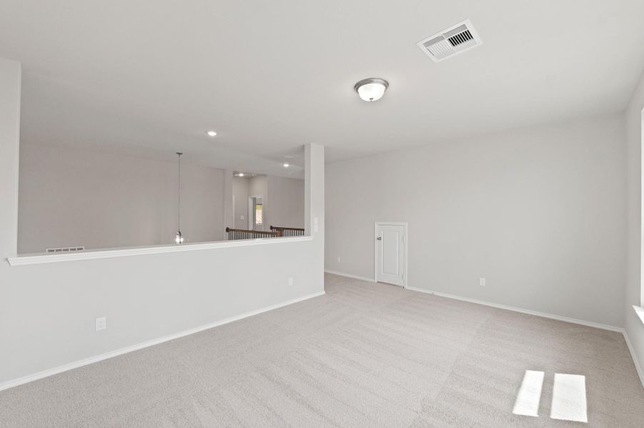 Spacious, unfurnished interior of a new home in The Trails, New Caney (Image 40). Spacious, unfurnished interior of a new home in The Trails, New Caney (Image 40).