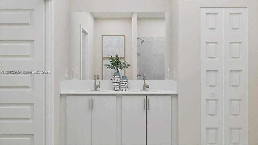 Close-up of interior finishes inside a home in Verdana Grove, Miami (Image 19).