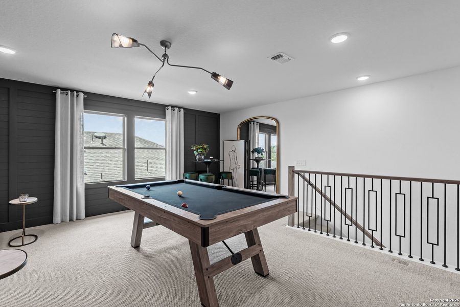 Furnished interior view inside a new home in Del Webb New Braunfels at Veramendi, New Braunfels (Image 6).