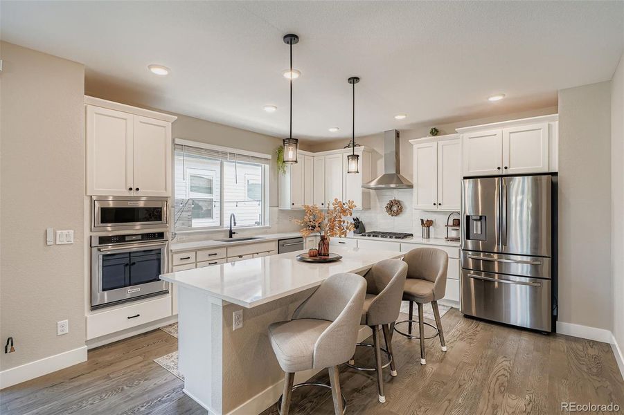 Furnished interior view inside a new home in , Denver (Image 10).