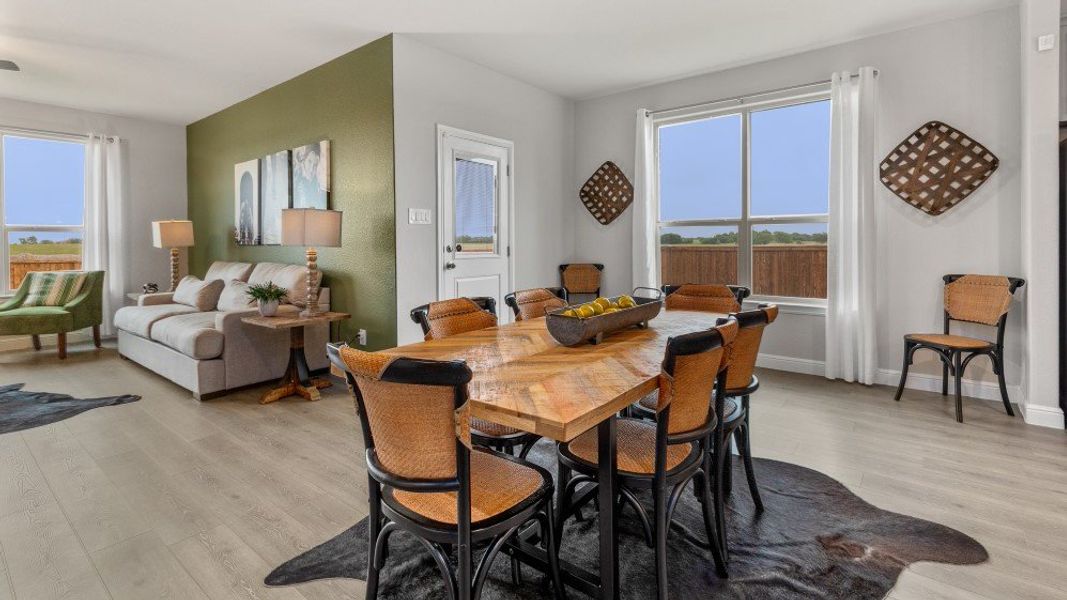 Furnished interior view inside a new home in Morningstar, Fort Worth (Image 12).