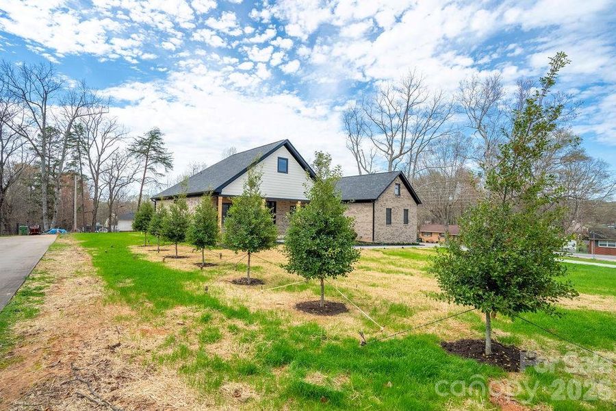 Front exterior of a new home in , Dallas, NC, highlighting curb appeal (Image 22).
