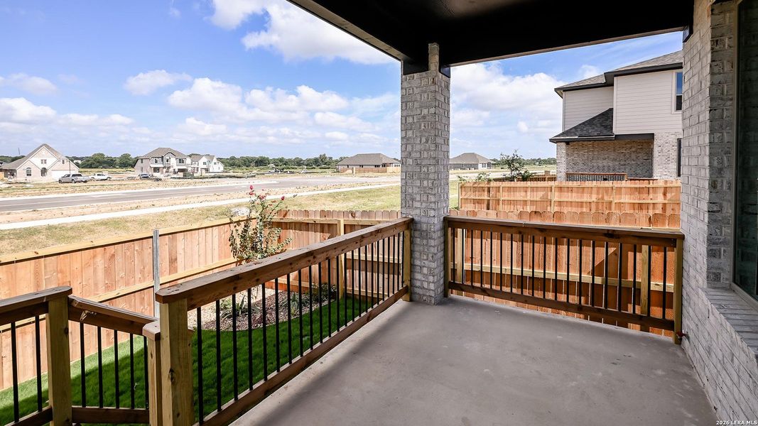 Exterior details and patio area of a home in Legacy at Lake Dunlap, New Braunfels (Image 3). Exterior details and patio area of a home in Legacy at Lake Dunlap, New Braunfels (Image 3).