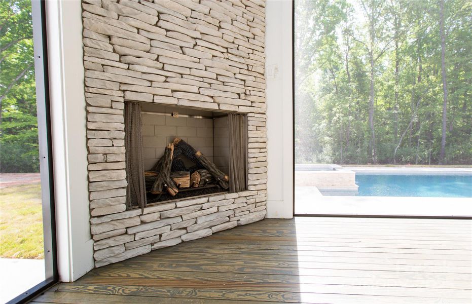 Exterior details and patio area of a home in , Waxhaw (Image 28). Exterior details and patio area of a home in , Waxhaw (Image 28).