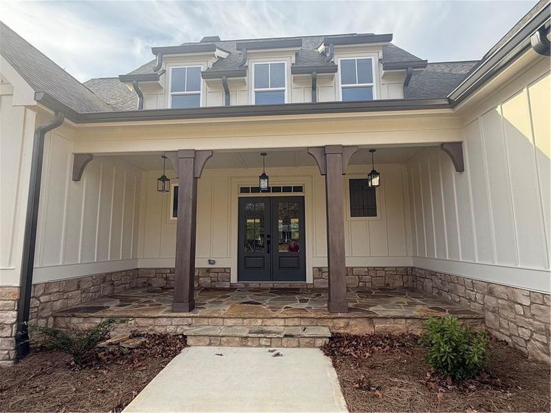 Exterior details and patio area of a home in , Waleska (Image 2). Exterior details and patio area of a home in , Waleska (Image 2).