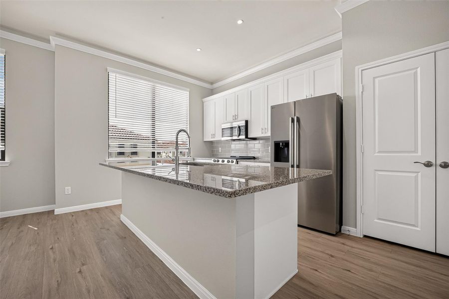 Furnished interior view inside a new home in , Houston (Image 26). Furnished interior view inside a new home in , Houston (Image 26).