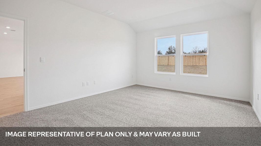 Spacious, unfurnished interior of a new home in Carillon, Manor (Image 28).