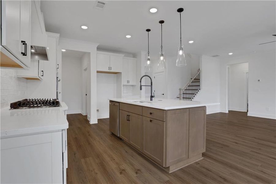 Furnished interior view inside a new home in Twin Lakes, Hoschton (Image 8). Furnished interior view inside a new home in Twin Lakes, Hoschton (Image 8).