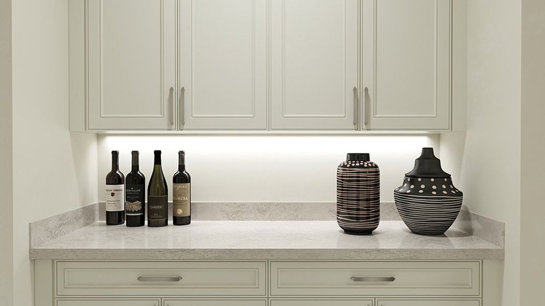 Representative interior finishes for a home built from the Ravenna by Taylor Morrison in Esplanade at Solaeris, Port St. Lucie (Image 18).