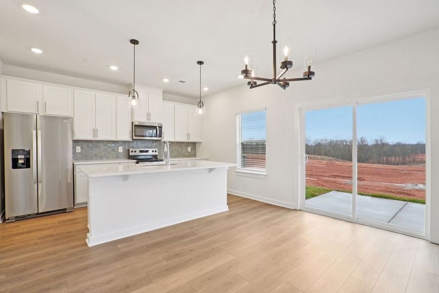 Furnished interior view inside a new home in River Ridge, Clarksville (Image 4).