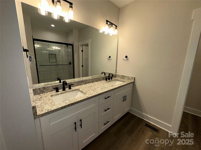 Furnished interior view inside a new home in , Albemarle (Image 7). Furnished interior view inside a new home in , Albemarle (Image 7).