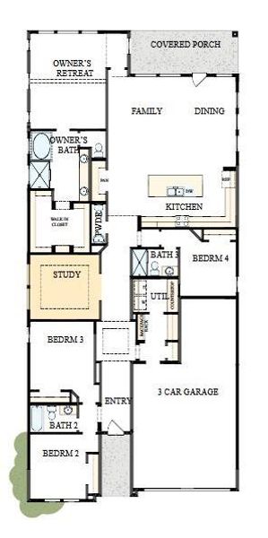 The success of a floor plan is the way you can move through it…You’ll be amazed at how well this home lives…We call it traffic patterns.