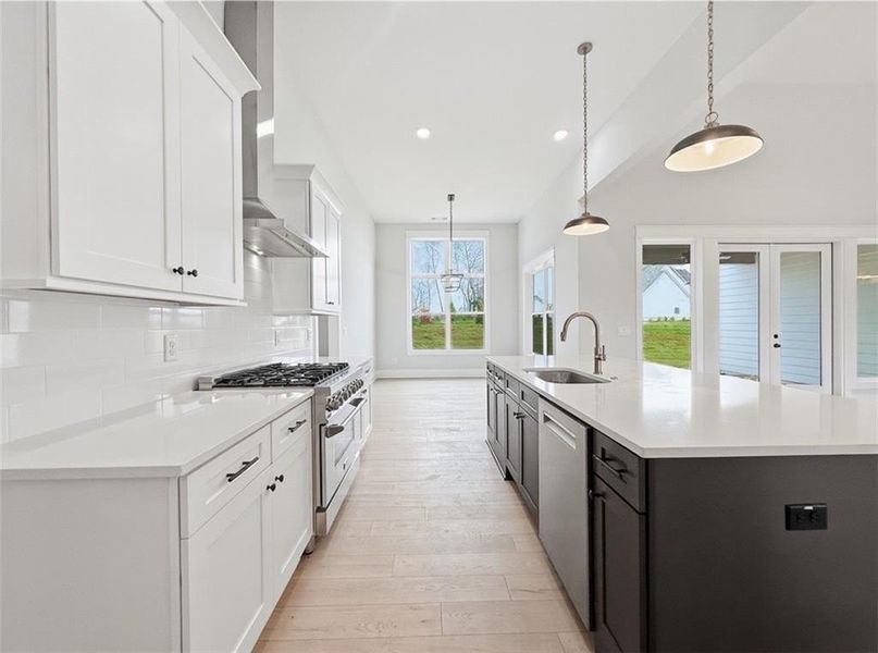 Furnished interior view inside a new home in , Rydal (Image 39).