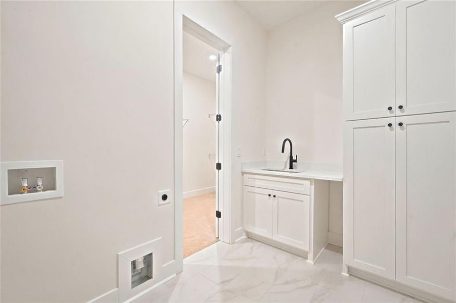 Spacious, unfurnished interior of a new home in , White (Image 35).