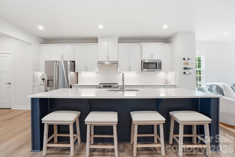 Furnished interior view inside a new home in Bailey Mills, Matthews (Image 16).