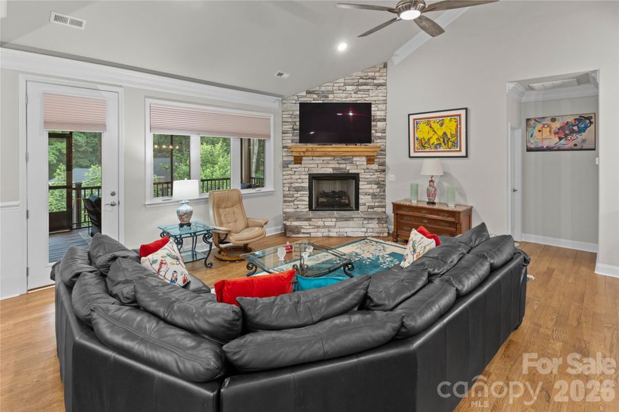 Furnished interior view inside a new home in , Denver (Image 18).