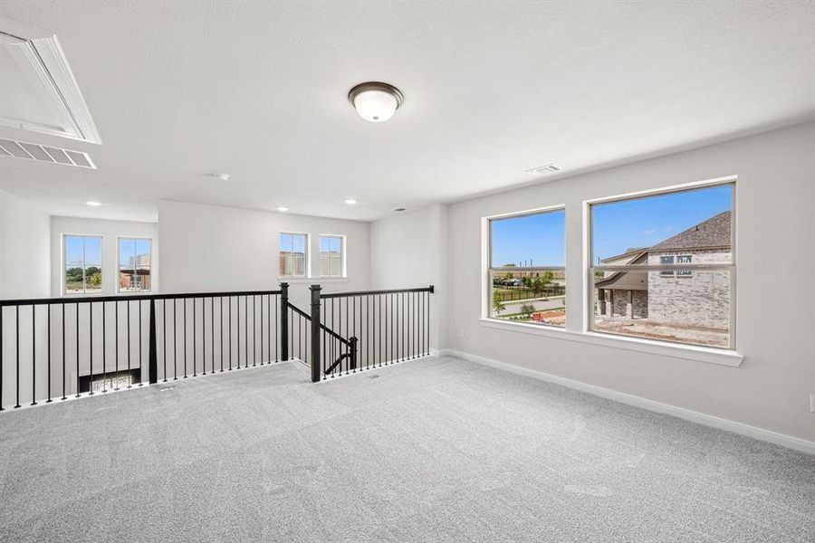 Spacious, unfurnished interior of a new home in Karis - Village Series, Crowley (Image 32). Spacious, unfurnished interior of a new home in Karis - Village Series, Crowley (Image 32).