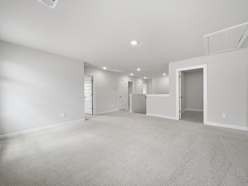 Spacious, unfurnished interior of a new home in The Farm at Wells Creek - Signature Collection, Gray Court (Image 13).