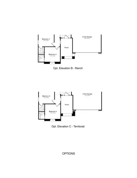 2D floor plan layout of this home in Parkside, Avondale, AZ (Image 3).
