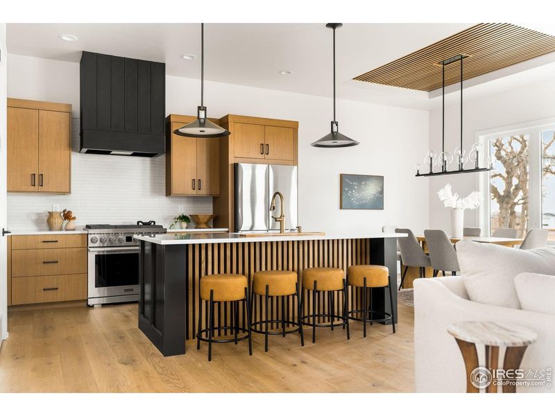 Furnished interior view inside a new home in , Timnath (Image 24).