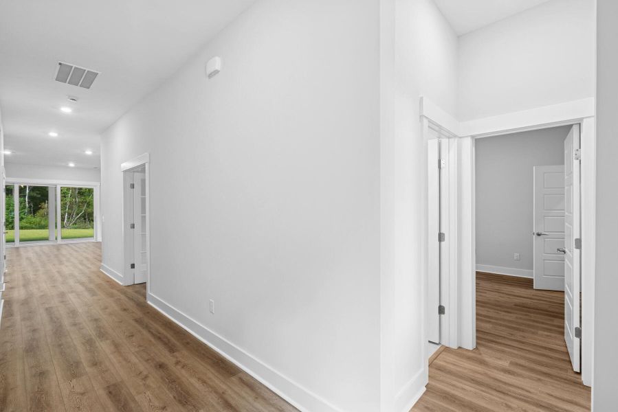 Spacious, unfurnished interior of a new home in Point Hope - Village Collection, Charleston (Image 15).