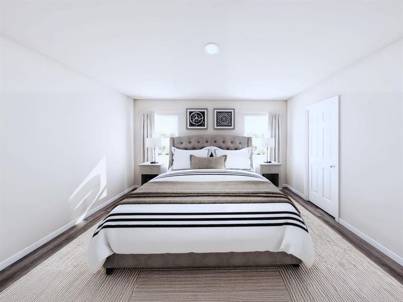 Furnished interior view inside a new home in Villages of Mayfield, Cleburne (Image 9).