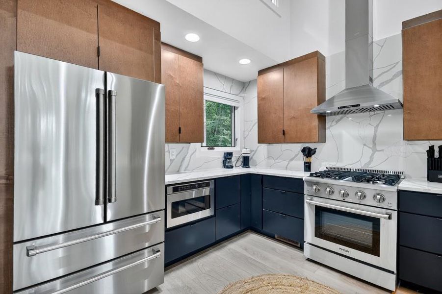 Furnished interior view inside a new home in , Blue Ridge (Image 8). Furnished interior view inside a new home in , Blue Ridge (Image 8).