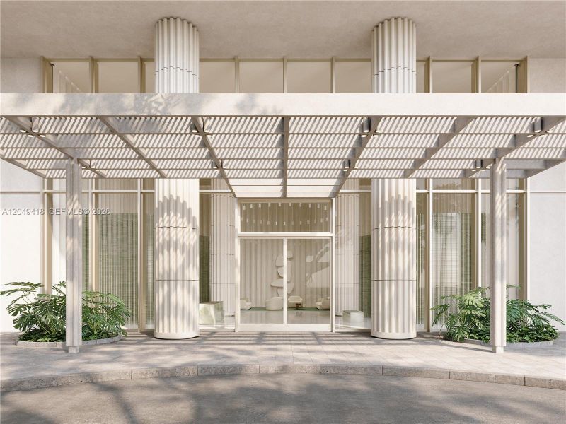 Exterior details and patio area of a home in , Miami (Image 14).