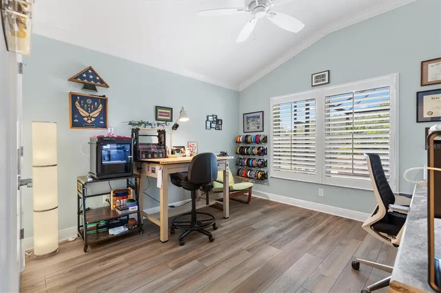 Furnished interior view inside a new home in , The Villages (Image 35).