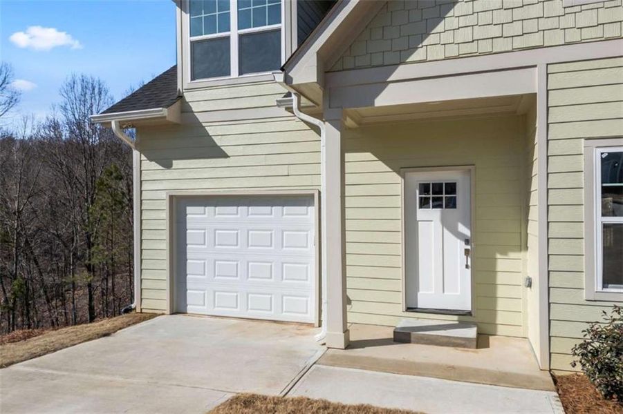 Front exterior of a new home in , Douglasville, GA, highlighting curb appeal (Image 25). Front exterior of a new home in , Douglasville, GA, highlighting curb appeal (Image 25).