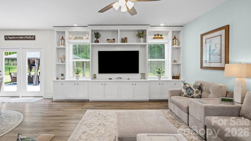 Furnished interior view inside a new home in Sanders Ridge, Troutman (Image 14). Furnished interior view inside a new home in Sanders Ridge, Troutman (Image 14).