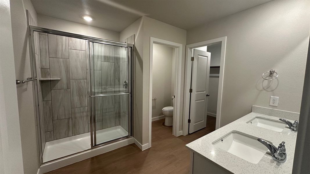 Furnished interior view inside a new home in Rancho Vista, Corpus Christi (Image 7).