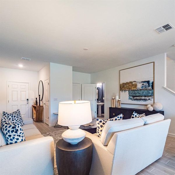 Furnished interior view inside a new home in , Ocala (Image 40).