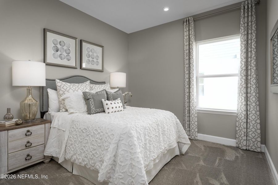 Furnished interior view inside a new home in , St. Augustine (Image 8).