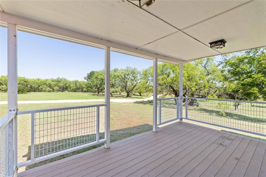 Exterior details and patio area of a home in , Coleman (Image 20).