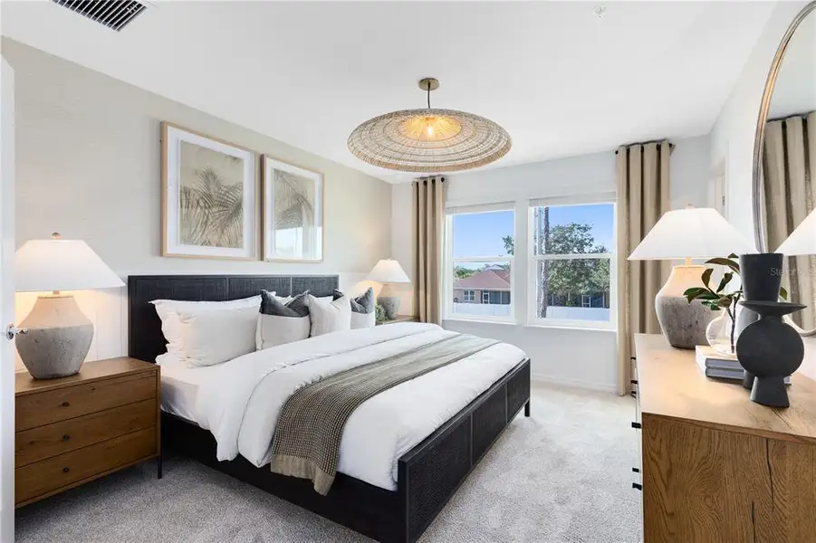 Furnished interior view inside a new home in Harbor Square, Palm Bay (Image 30).