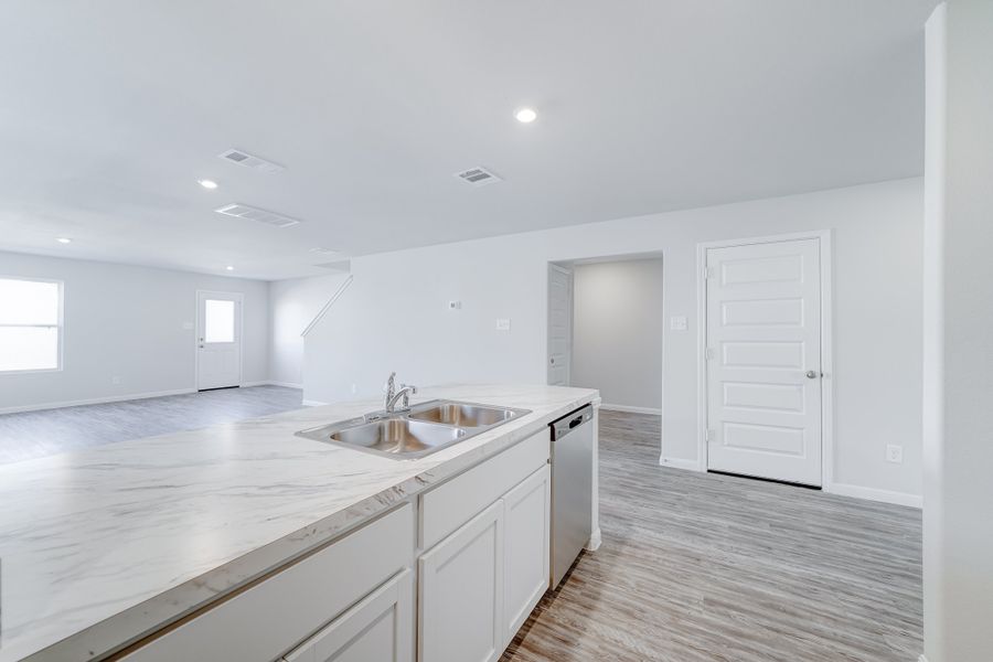 Representative furnished interior of a home built from the Jefferson by National HomeCorp in Canal Walk, Roanoke Rapids (Image 10).