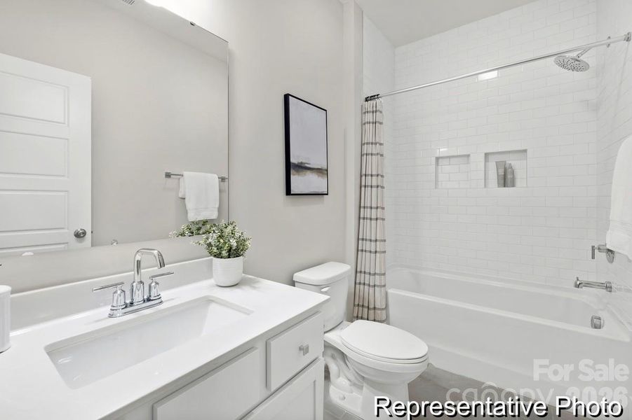 Furnished interior view inside a new home in Morrow Brook, Albemarle (Image 7).